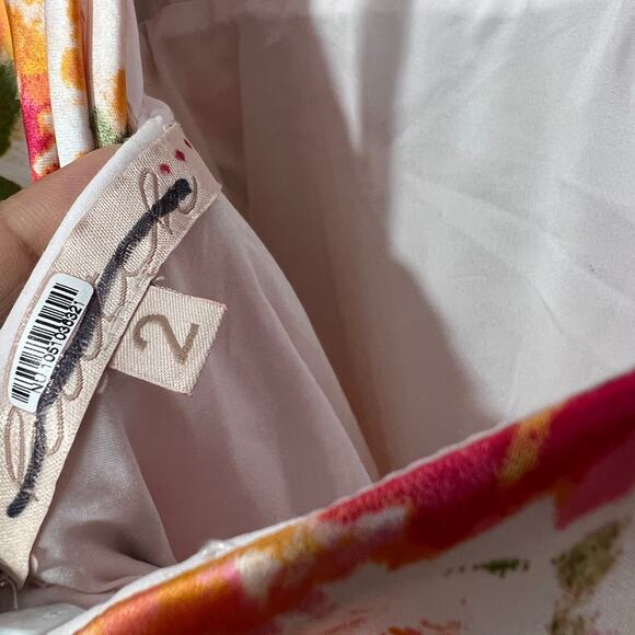 Anthropologie Hutch Ella Floral Open Back Maxi Dress Multicolor Size 2 - Picture 10 of 14